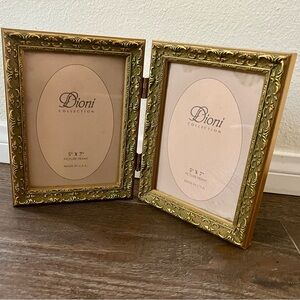 Dual Gold Picture Frame